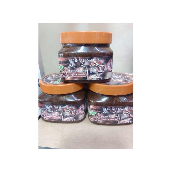 Shea Sugar Scrub Coffee+Matcha Firms,Reduce Acne,Blackheads