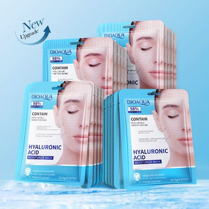 New Arrivals 8Pcs Collagen Face Mask Anti-wrinkle Retinol Hyaluronic Acid Firming Facial Masks Hydrating  Anti-aging Repair Brightening Moisturizing Face Mask Facial Skin Care
