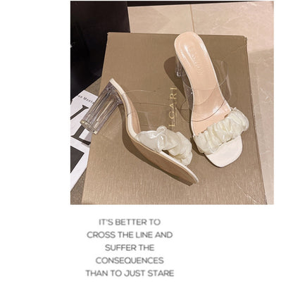 Ladies Shoes Women Shoes Sandals Heels Wedding Shoes Transparent Heels Dress Shoes Slippers Mules Clogs