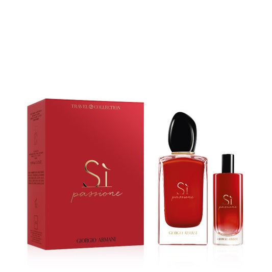Si Passione 2 Piece Travel Set For Women with Mini Perfume