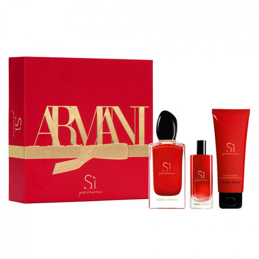 Si Passione 3 Piece Gift Set with Mini and Lotion