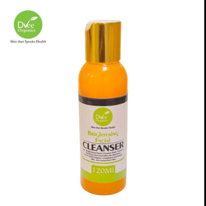Brightening Facial Cleanser - Dvee Organics - Acne Prone Skin Cleanser for Texture and Pimples