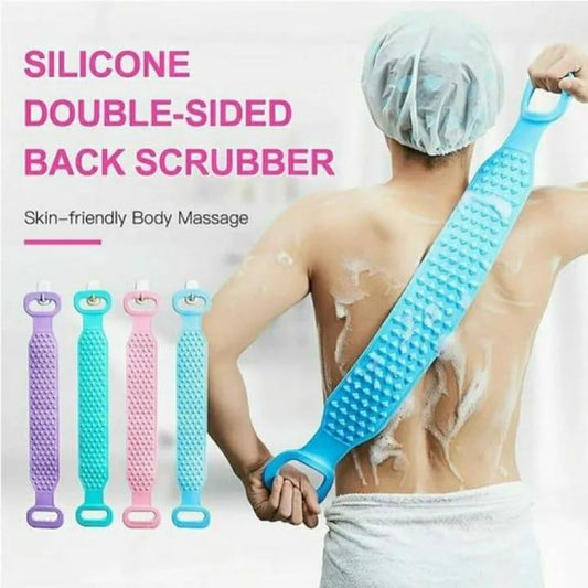 Silicone Dual Exfoliating Side Back Scrubber