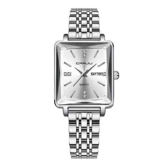 Silver Ladies Quartz Wrist Watch