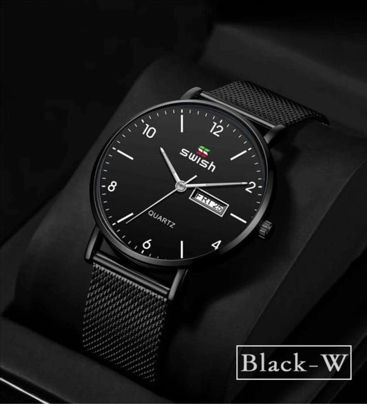 Silver Men Watches