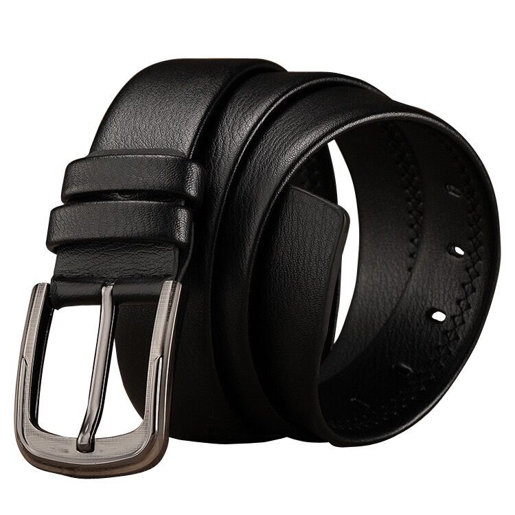 New Business Men Belts of Leather Luxury Design Buckle Belts for Jeans Retro Waist Strap Belt