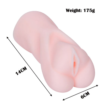 Pussy Compact Male Masturbator Free Lubricant Gel 3D Lifelike Vagina Jork Off Stroker Love Doll Realistic Sex Toy For Men