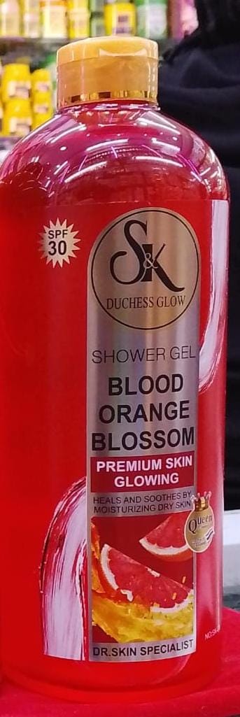 SK Duchess Glow Blood Orange Blossom Shower Gel