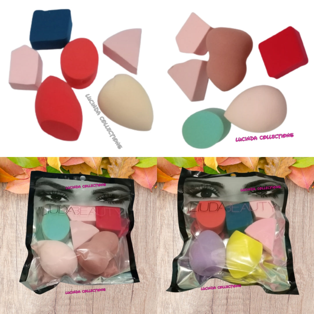 6Pcs Makeup Puff Sponge Beauty Blender Make up Sponges Accessories Tools Set