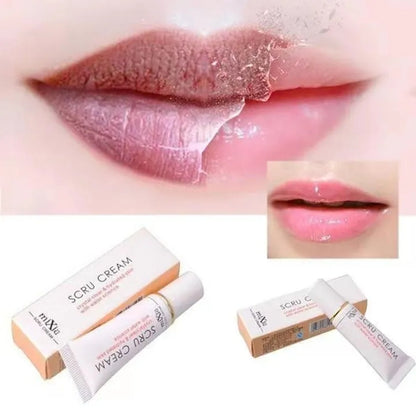 1pc Protect Lip Scrub Moisturizing Remove Dead Skin Exfoliating Anti-Aging Pink Full Lip Lightening Cream Gel