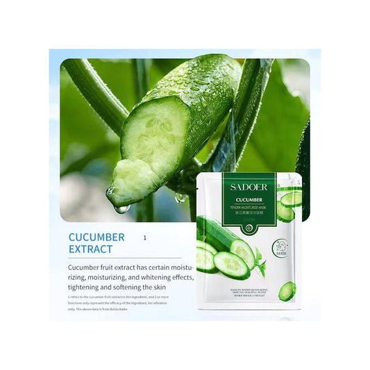 Skin Care Cucumber Face Masks, Hydrating Face Mask Sheet