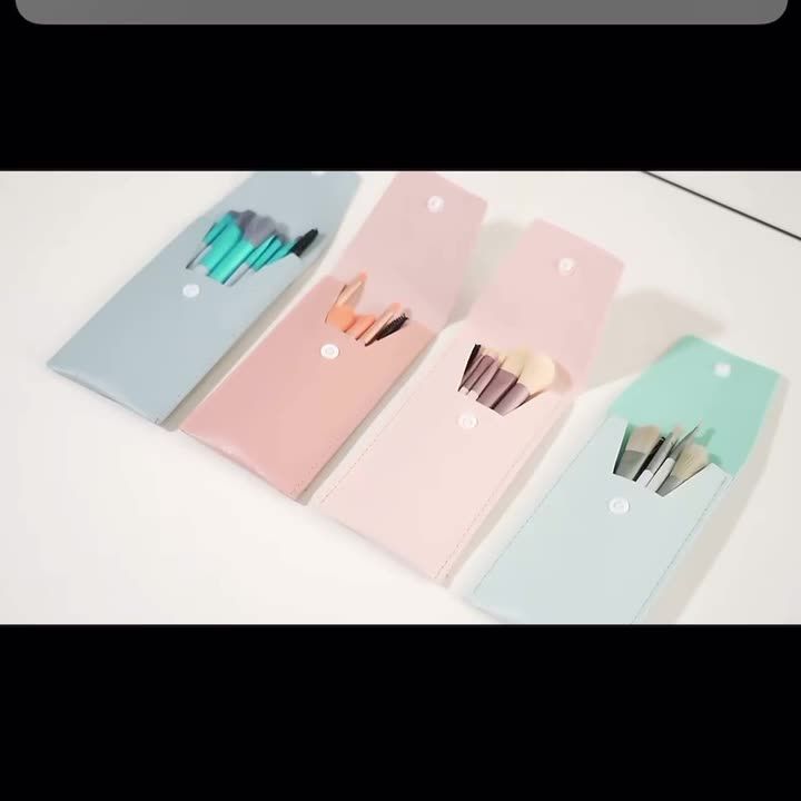 8-piece high-quality makeup brush portable concealer honey paint set soft hair beauty makeup eye shadow makeup tool set