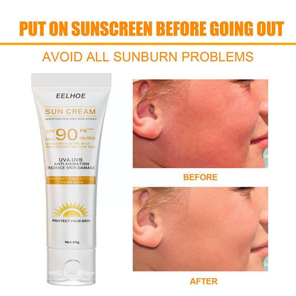 40g SPF90 Facial Body Sunscreen Whitening Sun Cream Sunblock Skin Oil-control Cream Sunscreen Moisturizing Protective Anti White