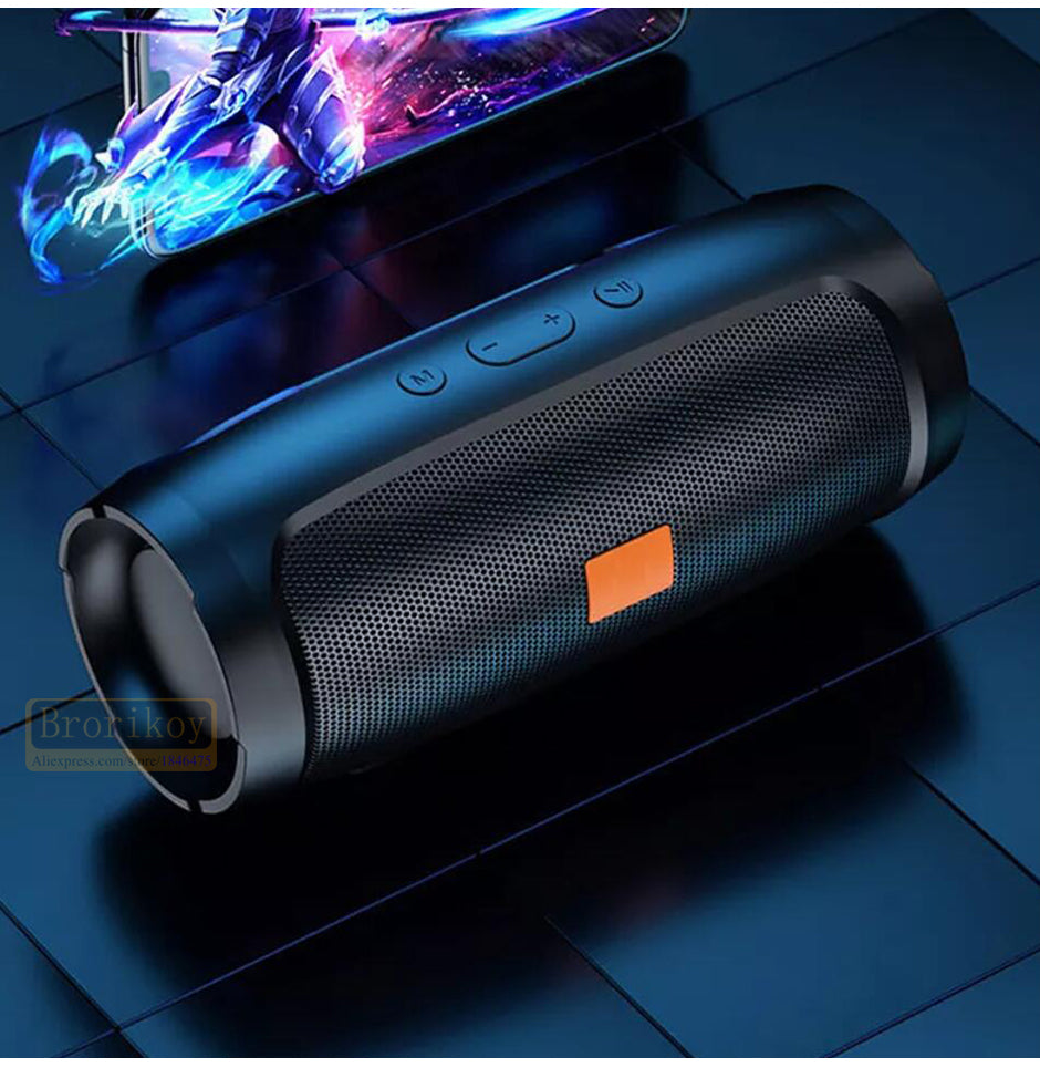 Bluetooth Accessories Waterproof Subwoofer Portable Bluetooth Wireless Speaker Surround Loudspeaker TF Card AUX Sound Box TWS USB Flash Drive Wireless Speakers