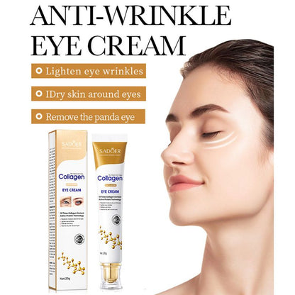 Collagen Eye Cream skincare Anti Dark Circles Eye Bags Firming Moisturizing skincare Eyes Cream Skin Care for Eyes
