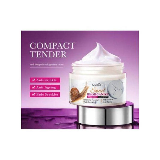 Snail reorganise collagen face cream