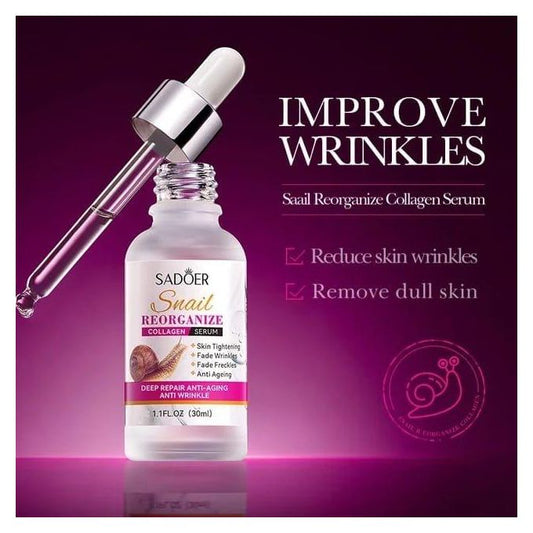 Snail Reorganise Collagen Face Serum