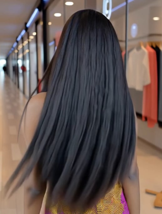 Synthetic Yaki Kinky Straight Wigs - 26 Inch 1B Black | Adjustable Headband & Natural Look(African Women, Protective Style, Quick Install, Realis,Birthday Gift)