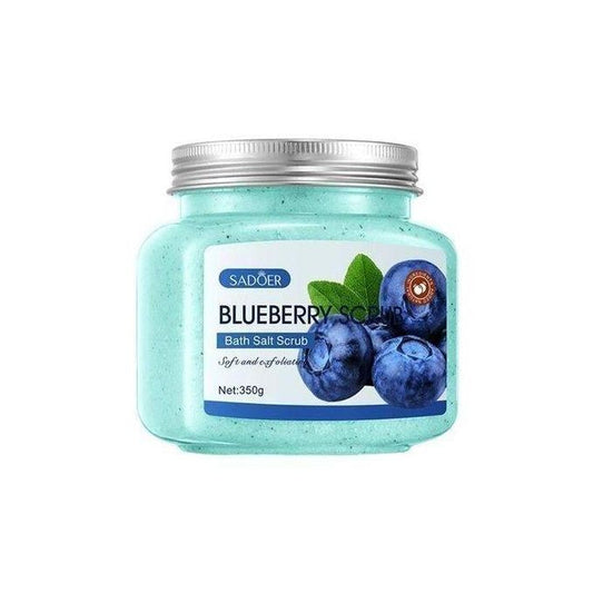 Soft and exfoliating Sea salt blue berry Body scrub -350g