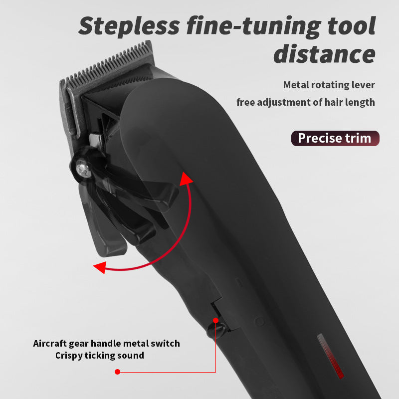 Hair Clipper Oil Head Electric Push Shear USB Charging Hair Trimmer for Men Women Household Travel Electric Barber Machine