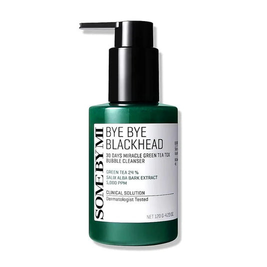 SOME BY MI Bye Bye Blackhead – Green Tea Tox Bubble Cleanser