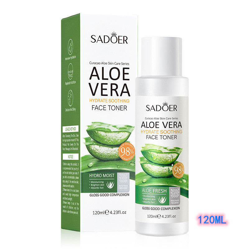 SADOER 27Pcs Skin Care Set Aloe Facial Cleanser +Aloe Moisturizing lotion + Face Essence +Face Toner Tone+Eye Cream + Masks 20PCS+Lipstick + Hand Cream Gift set