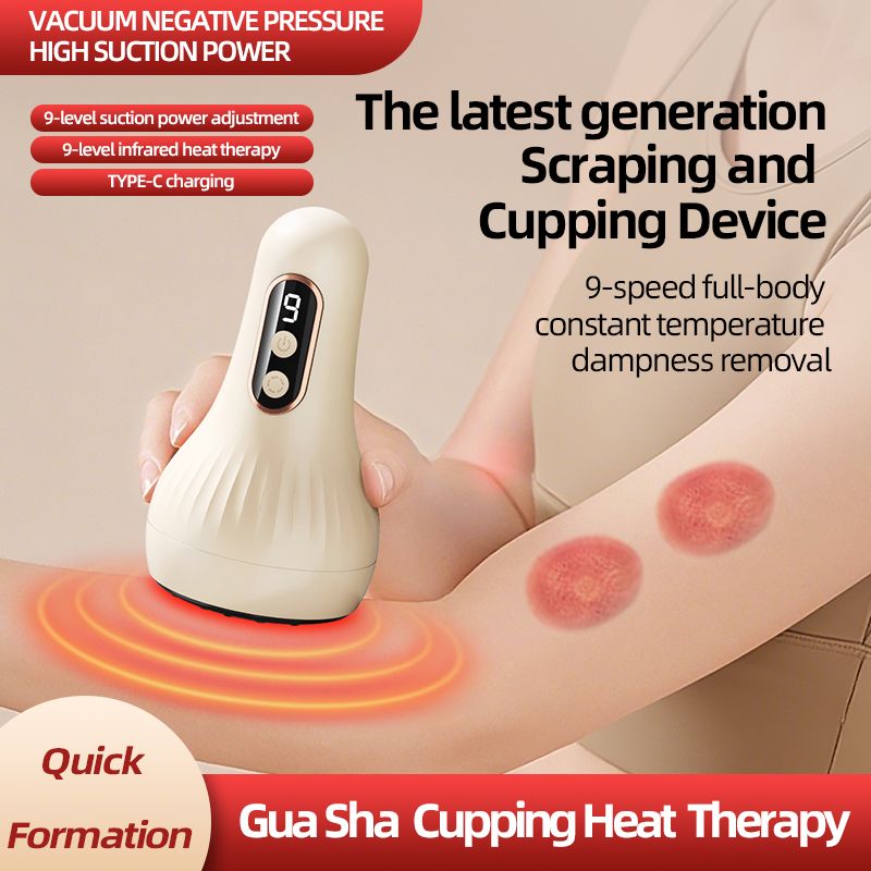 Massager Smart Electric Scraping Instrument Body massager Scraping and cupping device A massage device that takes care of your whole body Suitable for both men and women
