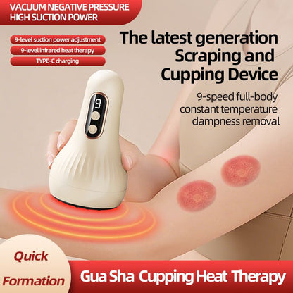 Massager Smart Electric Scraping Instrument Body massager Scraping and cupping device A massage device that takes care of your whole body Suitable for both men and women