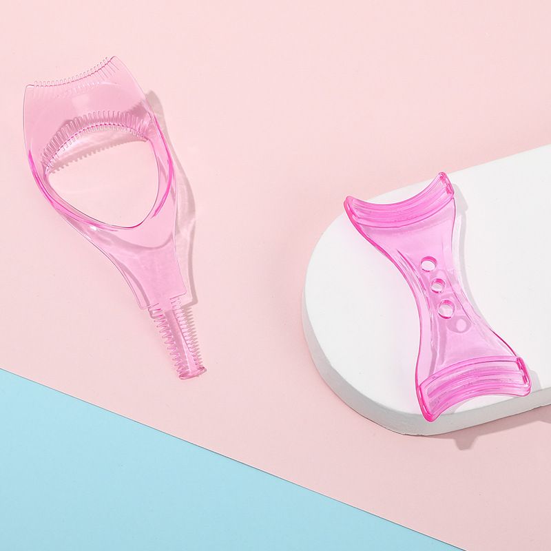 Eye Makeup 3 in 1 Mascara Eyeliner Applicator False Eyelash Flapper Makeup Tool Eyeliner Assist Eye Makeup Template Brush Eyelash Card Thrush Curling Novice Eye Flapper tool