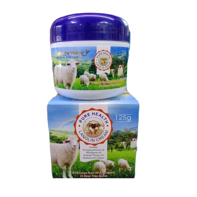 Fruit of the Wokali Pure Health Lanolin Cream Lotion With Grape Seed Oil & Vitamin E