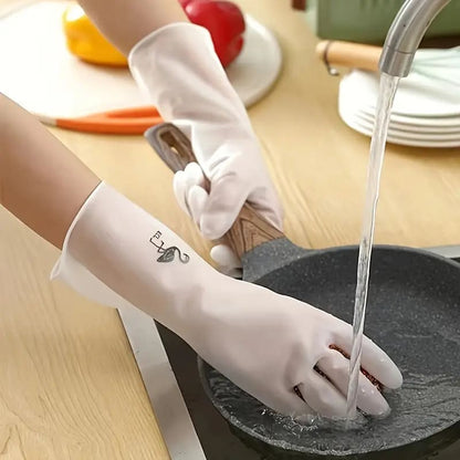 Premium Cleaning Gloves - Waterproof, enhanced grip, long-lasting, perfect for home cleaning kitchen dishwashing and laundry - a must-have cleaning accessory and Indispensable Cleaning Comp