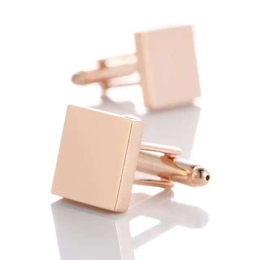 Square Stainless Steel Cufflinks