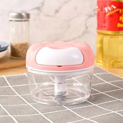 1PC Mini Kitchen Handy Garlic Pusher Household Manual Chopping Garlic Chili Pepper Chopper