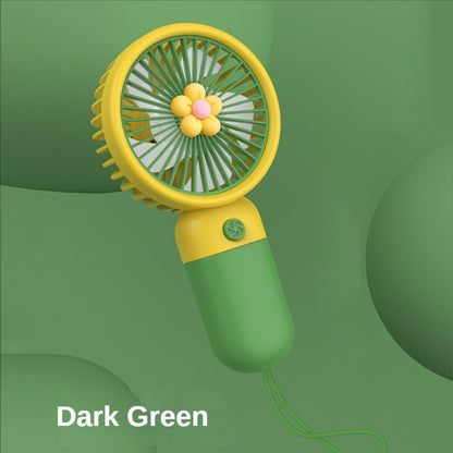 USB rechargeable Handheld fan Mini flower Hand-held fan fashion Hand held fan portable Mini handy Fan