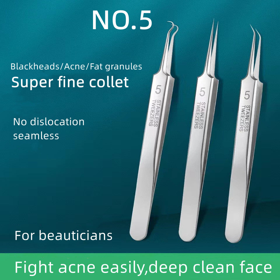 8pcs/4pcs set Blackhead Comedone Acne Pimple Blemish Extractor Vacuum Blackhead Remover Tool Spoon for Face Skin Care Tool