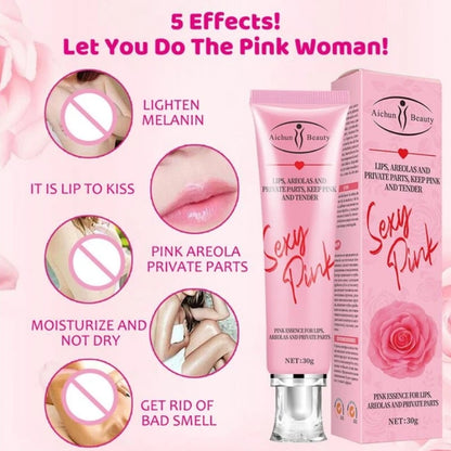 Sexy Pink Essence For Lips Areolas And Private Parts Balm Gloss - Aichun Beauty