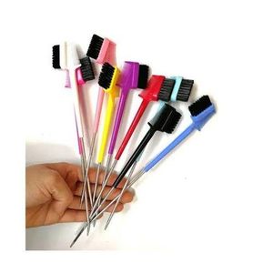 Fashion Double Sided Smooth Eyebrow Edge Control Mini Brush