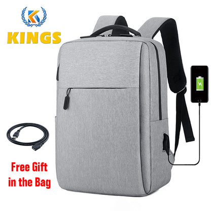 16 Inch Laptops Backpack USB Business School Bags Anti-Theft Men Women Travel Rucksacks