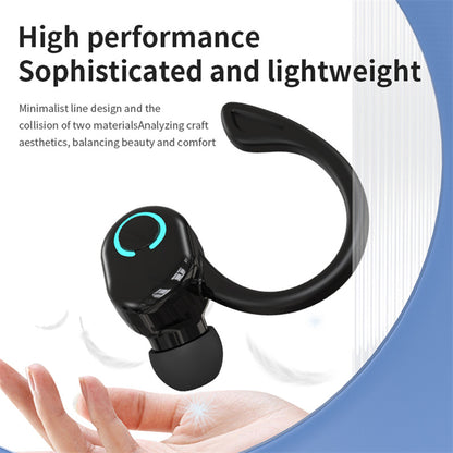 RichRipple TWS Bluetooth 5.2 Bluetooth Earphone Wireless Earpods Mini Earphones Handsfree Waterproof Sport Music Headset Earbuds with Micphone