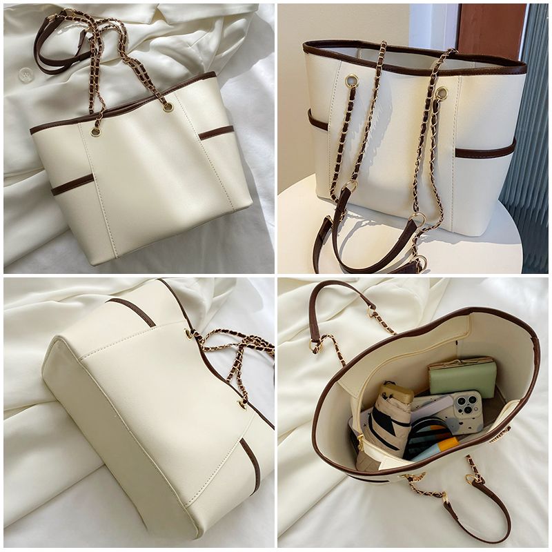 Ladies Shoulder Bag Women Handbags Tote Bag Commuter bag PU Chain Bag