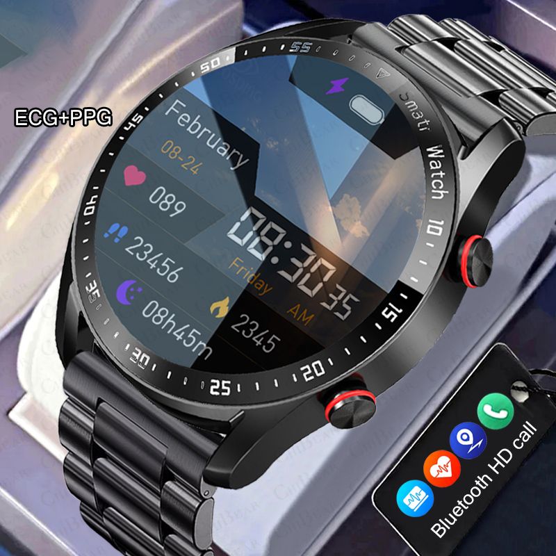 HW20 Smart Watch Bluetooth Call Wristwatch ECG+PPG Fitness Bracelet Heart Rate Blood Pressure Monitor Tracker Sports Smartwatch Men/Women Waterproof Smartwatch