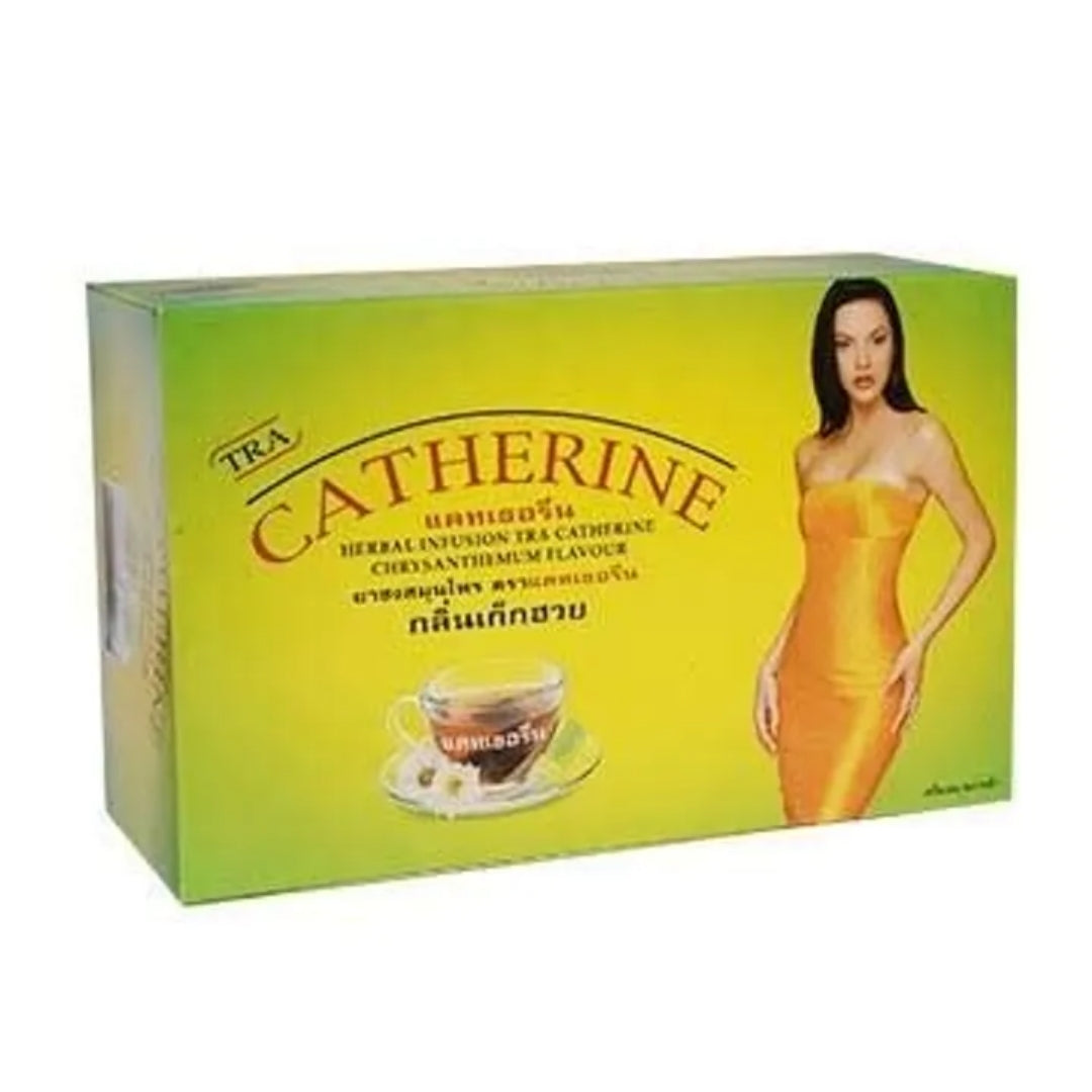 SLIMMING TEA Catherine Tea Chrysanthemum Herbal Weightloss - 32 Bags Green