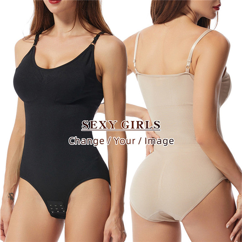 Shapewear For Women Tummy Control Butt Lifter Body Shaper Invisible Under Dress Slimming Strap Thong Underwear Bodysuit Full Body Shaper Woman Flat Belly Push Up Butt Lifted Corset Underwear Girdle