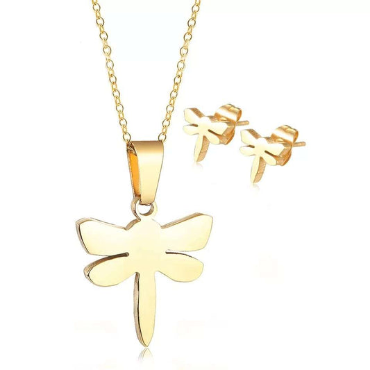 Stainless Steel Jewelry necklace Gold
