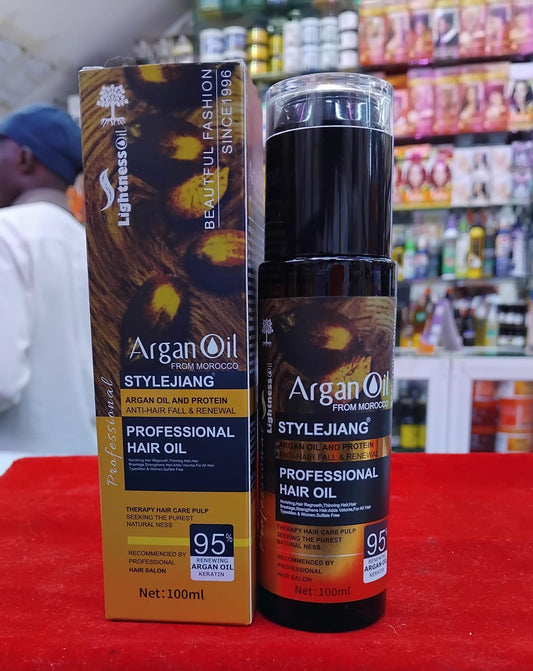 Stylejiang Argan Oil & Protein Anti-Hair Fall Renewal Oil 100ml