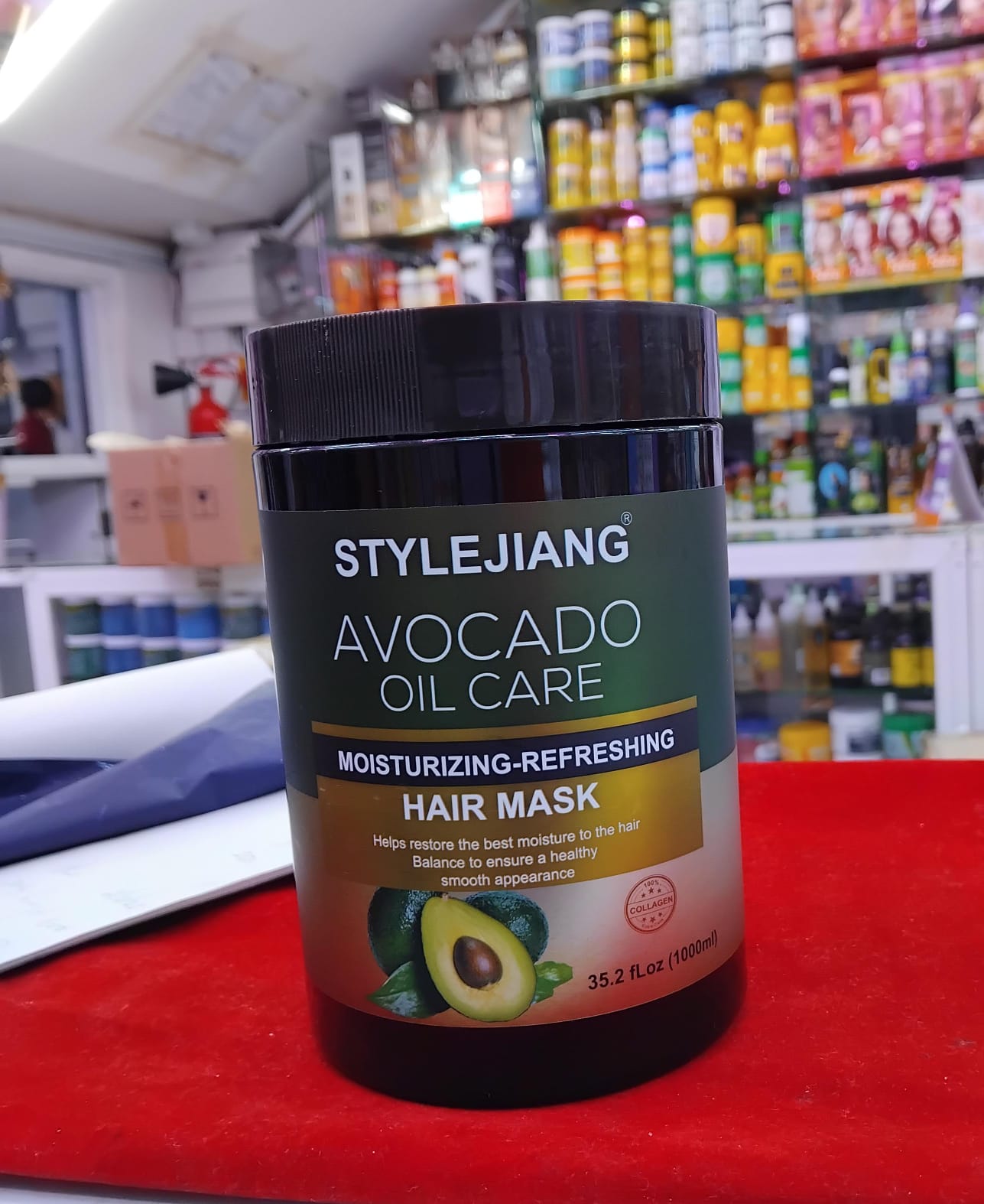 STYLEJIANG Avocado Oil Moisturizing-Refreshing Hair Mask