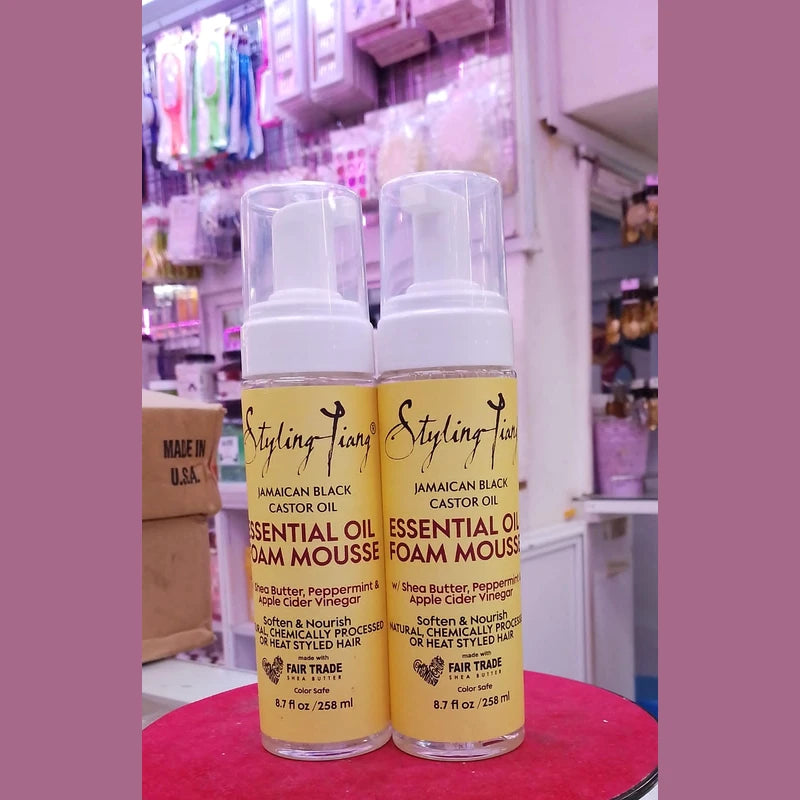 Styling Tiang JBCO Essential Oil Foam Mousse 258ml