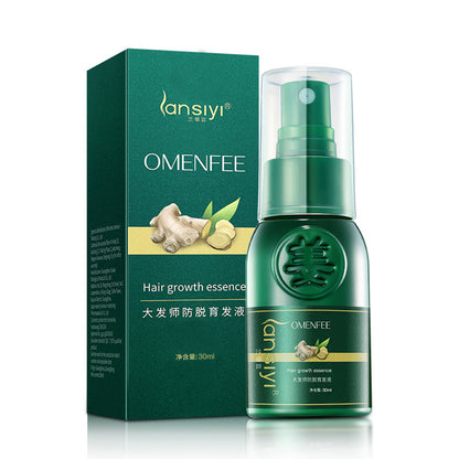 New Arrival 7 Days Ginger Hair Growth Spray Serum Anti Hair Loss Products Fast Grow Prevent Hair Dry Frizzy Damaged Thinning Repair Care