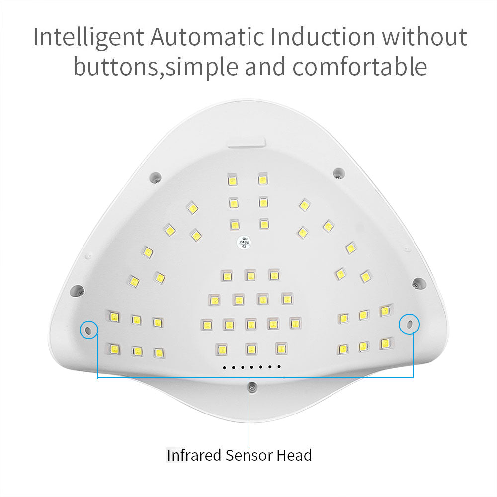 150W Nail Gel Lamp Manicure kits LED Nail Dryer LCD Display Nail Manicure Tool UV for Gel Varnish GO HOME