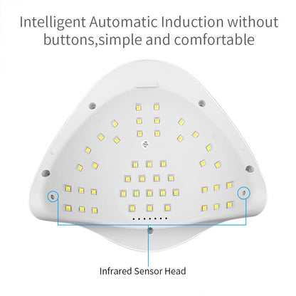 150W Nail Gel Lamp Manicure kits LED Nail Dryer LCD Display Nail Manicure Tool UV for Gel Varnish GO HOME